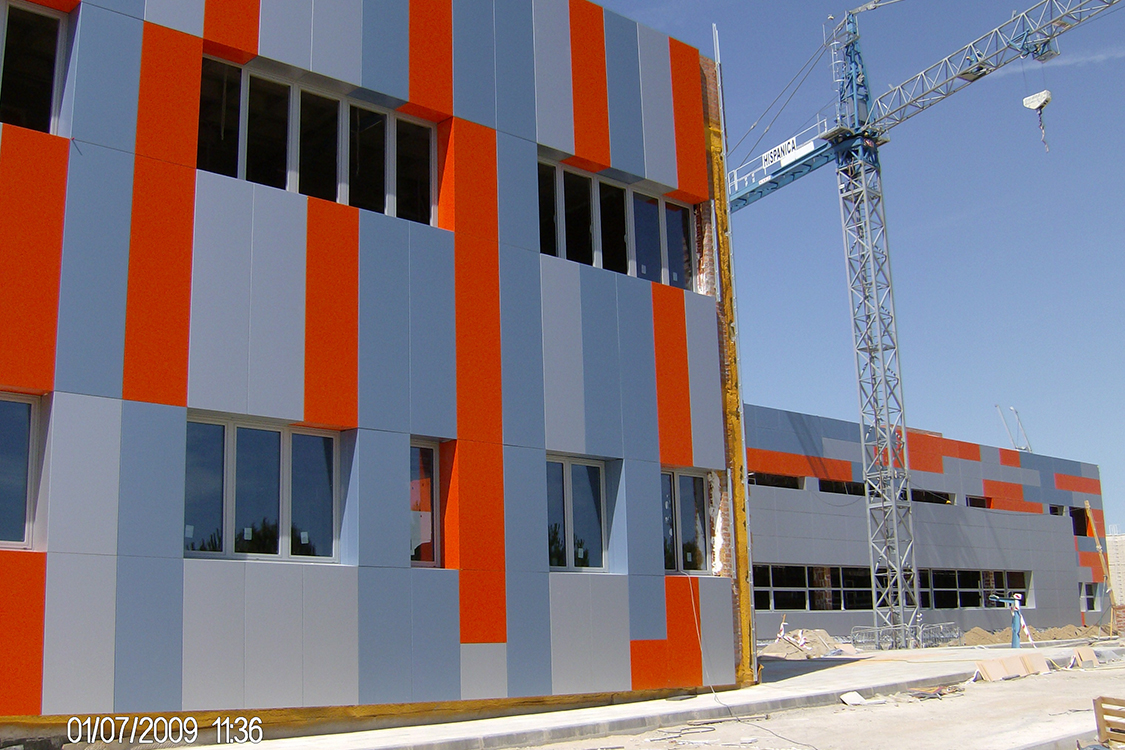 Aparejadores Guadalajara - Edificio de Laboratorios Aguas Depuradas, Majadahonda
